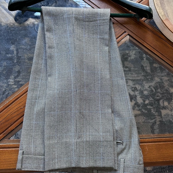 Brooks Brothers Red Fleece Black/Blue Glen Plaid Suit - Picture 6 of 9